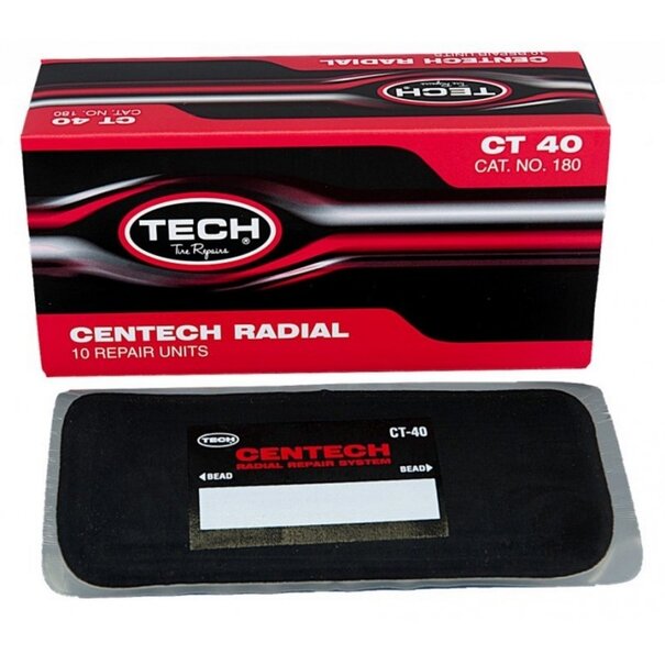 TECH 10st Tech Radiaalpleister 125 - 200mm (CT40)
