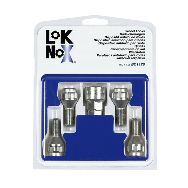 Loknox Loknox Slotbouten Conisch 12x1,50 - 26,4 mm - KOP17/19
