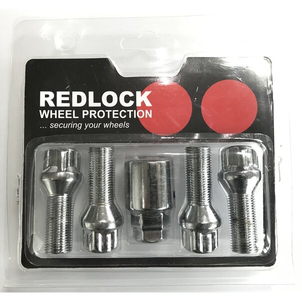 Redlock Slotbouten Redlock Conisch 12 x 1,25 - 28mm - KOP17/19