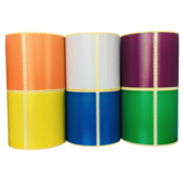 Bandenlabels 96 x 96 mm (450 stuks per rol)