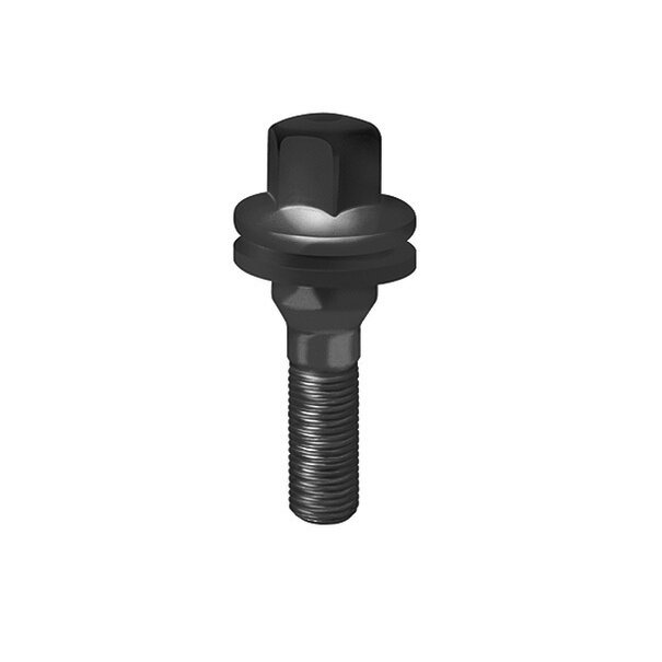 Wielbouten Vlak 12 x 1,25 x 35 K17 Zwart (Peugeot) B1075B