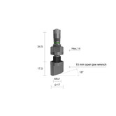 Truckventiel TPMS Alcoa Recht M6 L=52 Ø17 1311