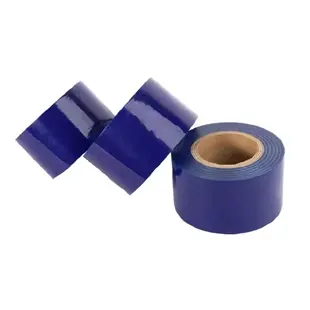 Zelfklevende Beschermfolie Blauw 100M - 50MM