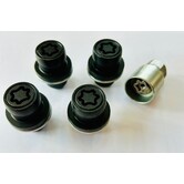 McGard Slotmoeren Vlak 14 x 1,50 - 19,4/42,6 mm - KOP22 - Zwart