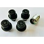 McGard Slotmoeren Vlak 14 x 1,50 - 19,4/42,6 mm - KOP22 - Zwart