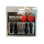 Slotbouten Redlock Bol (R13) 14 x 1,50 - 28mm - K17/19 Zwart