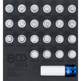 BGS Velgenslot Demontageset VAG (23-delig)