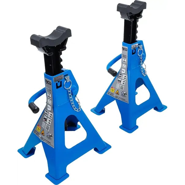 BGS BGS Set Assteunen - Draagvermogen 3000kg - Slag 276-420mm
