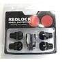 Slotmoeren Redlock Conisch 14x1.50 - 32mm - Kop 19/21 Zwart RLM1405BL
