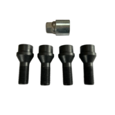 Slotbouten Conisch Ducato Smal - 16x1,50 - 33mm - KOP19 Zwart