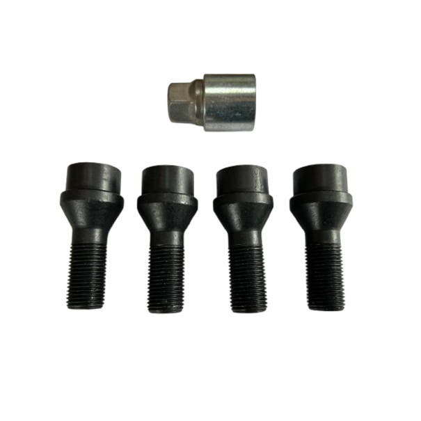Slotbouten Conisch Ducato Smal - 16x1,50 - 33mm - KOP19 Zwart