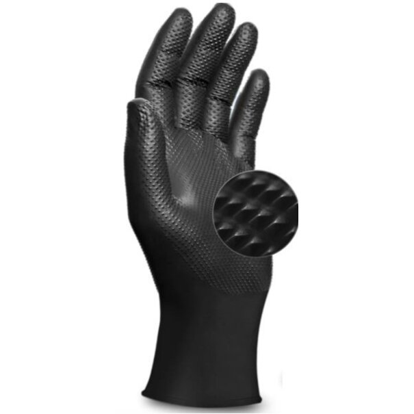 Qtop Qtop Q80 Diamond Handschoenen Zwart Maat 9/L (50st)