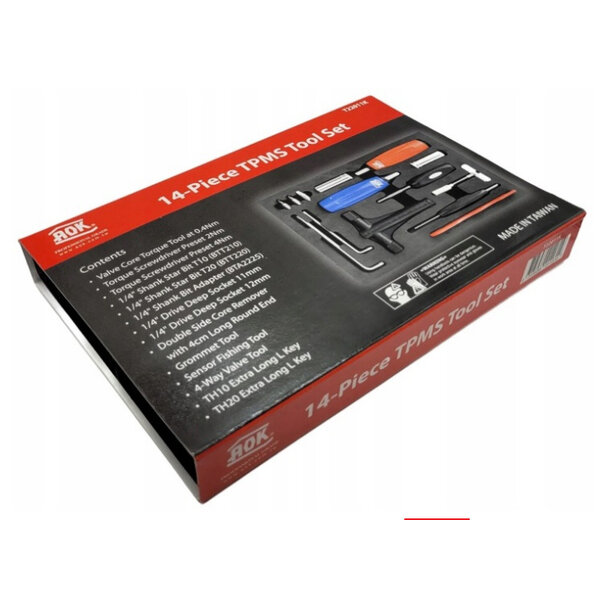 AOK AOK TPMS Momentsleutelset (14-delig)