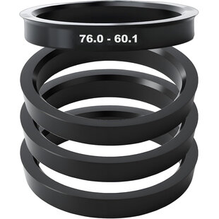 Centreerringen 76,0 mm - 60,1 mm met rand