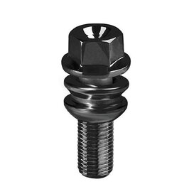 Wielbouten 14 x 1.50 x 29 KOP19 + Ring Bol R14  zwart B651BF