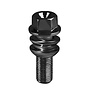 Wielbouten 14 x 1.50 x 29 KOP19 + Ring Bol R14 zwart B651BF