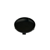 Universele BMW naafdop 68mm licht gebolt met rand zwart