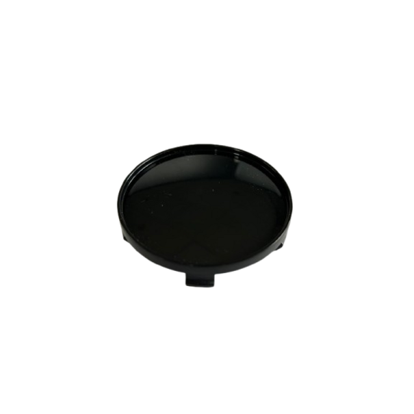 Universele BMW naafdop 68mm licht gebolt met rand zwart