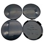 Universele Naafdop 64mm Gebolt Zwart Alutec, RIAL, Anzio