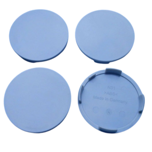 Universele Naafdop 64mm Vlak Grijs Alutec, RIAL, Anzio
