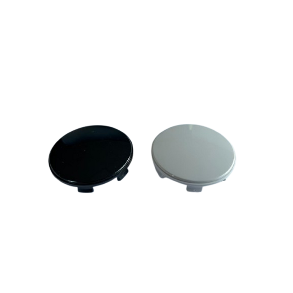 Universele Naafdop 60mm Gebolt gr. Brock, RC Design, Platin Grijs / Zwart
