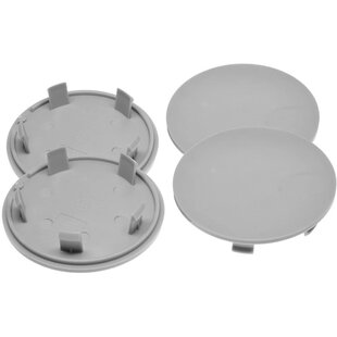 Universele Porsche Naafdop 76mm Konkav Gebolt Grijs