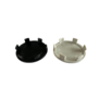 Universele Naafdop 60mm Vlak Brock, RC Design, Platin Grijs / Zwart