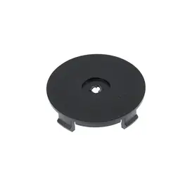Universele Naafdop 58mm Vlak Zwart voor Borbet Velgen