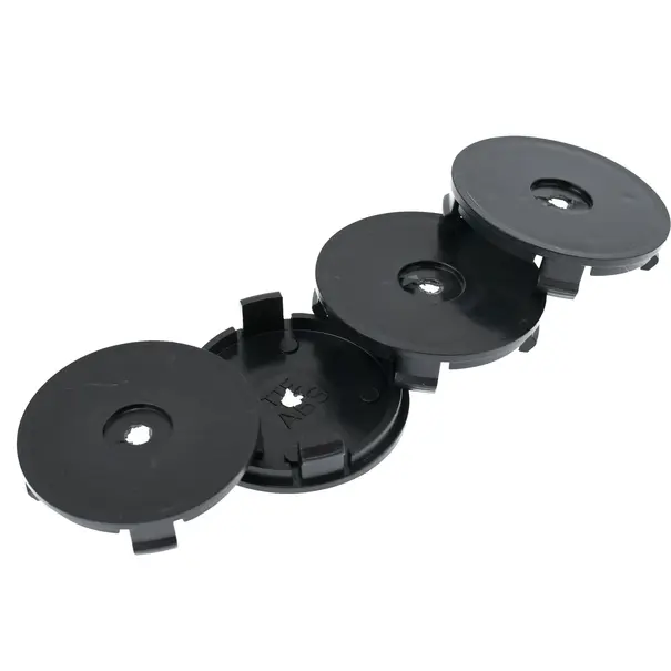 Universele Naafdop 58mm Vlak Zwart voor Borbet Velgen