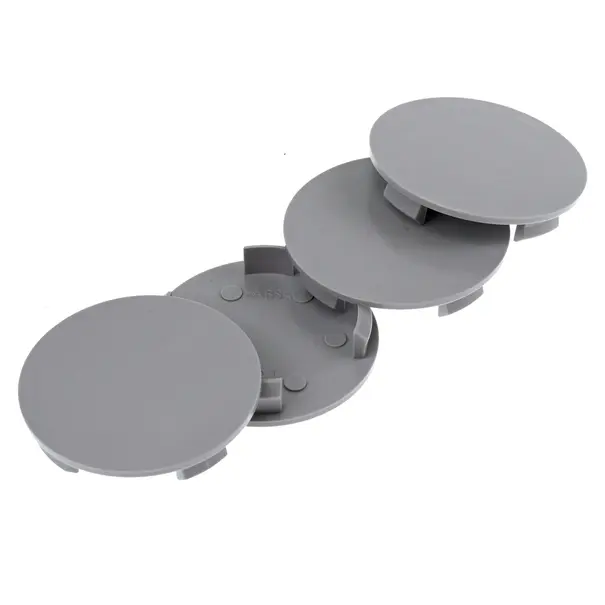 Universele Naafdop 64mm Vlak Grijs voor Ronal Velgen
