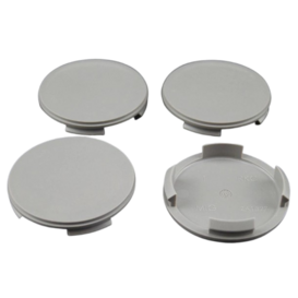 Universele Naafdop 60mm Vlak Grijs AEZ, Dezent, Dotz, Enzo