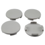 Universele Naafdop 60mm Vlak Grijs AEZ, Dezent, Dotz, Enzo