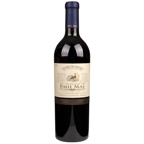 Paul Mas 2020 Paul Mas Vignes de Nicole Cab. / Merlot Paul Mas 2020 Paul Mas Vignes de Nicole Cab. / Merlot