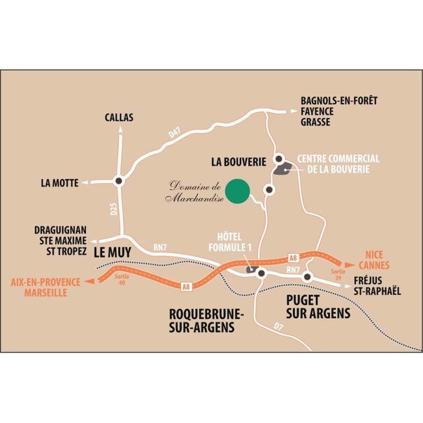 Domaine de Marchandise 2024 Marchandise Côtes de Provence Rosé