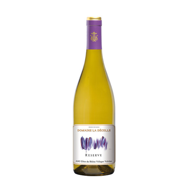 2021  La Décelle Reserve Côtes-Du-Rhône-Villages 'Valréas' Blanc