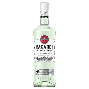 Bacardi Carta Blanca Superior Whiteboards Rum 1L