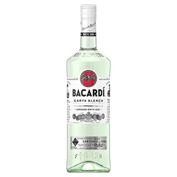 Bacardi Carta Blanca Superior Whiteboards Rum 1L