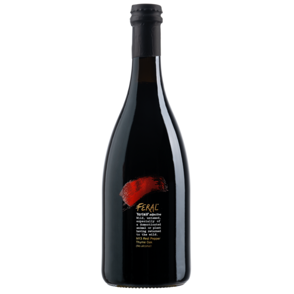 Feral no.3 Red - Black Pepper Thyme Oak 0%