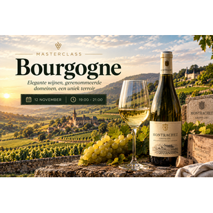 Masterclass Bourgogne 12 November 19:00 - 21:00