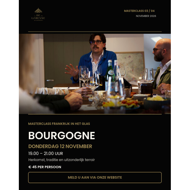 Masterclass Bourgogne 12 November 19:00 - 21:00