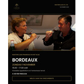 Masterclass Bordeaux 1 November 15:00 - 17:00