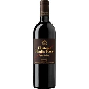 2019 Château Léoville Poyferré Château Moulin Riche Saint-Julien