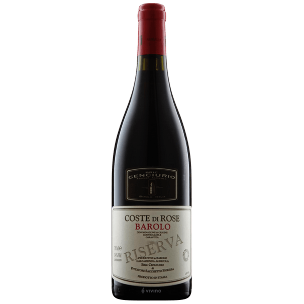 Bric Cenciurio 2019 Bric Cenciurio Barolo Coste di Rosé Riserva