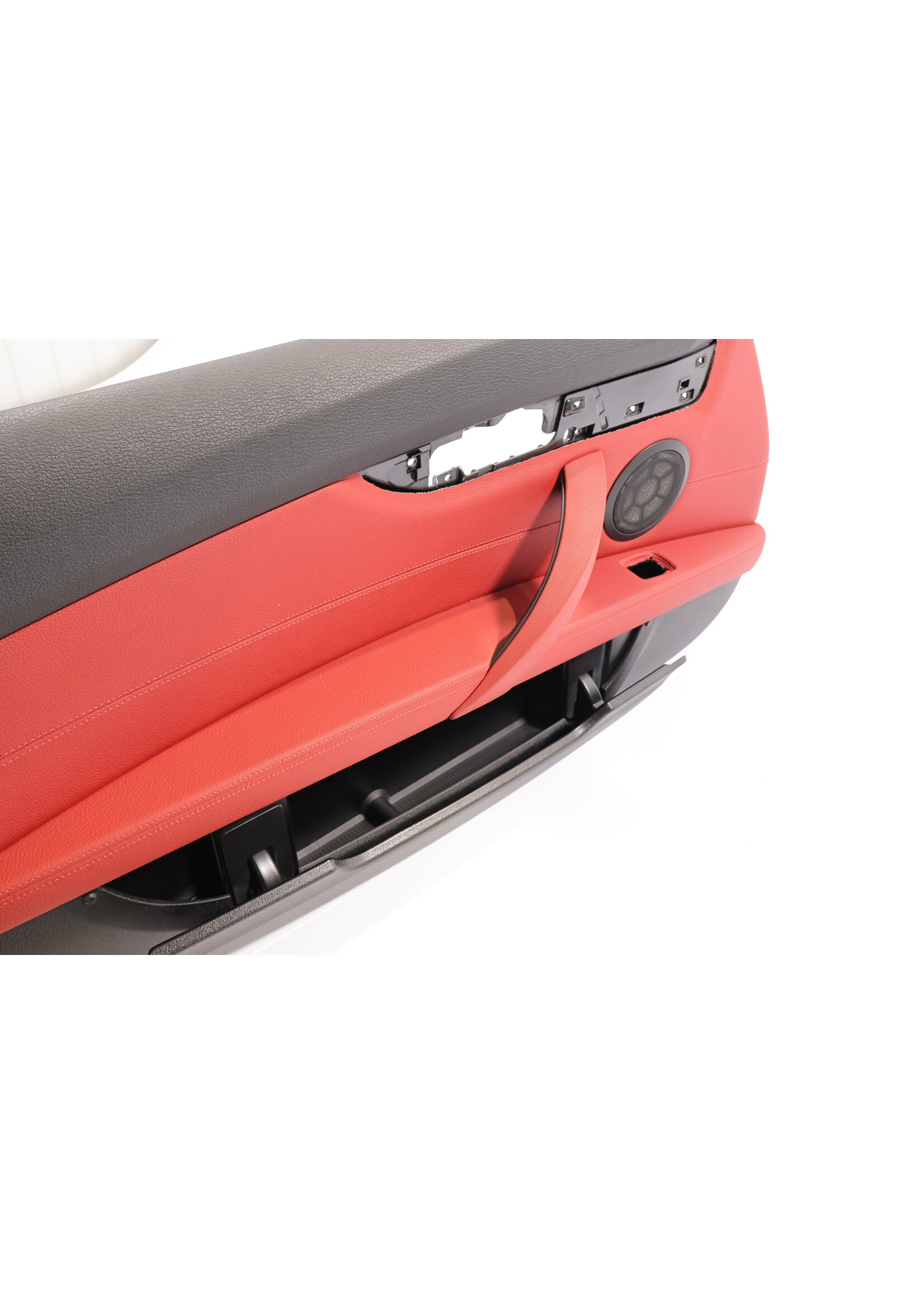 BMW BMW Z4 E89 Türverkleidung rot/schwarzes Leder links (RHD)