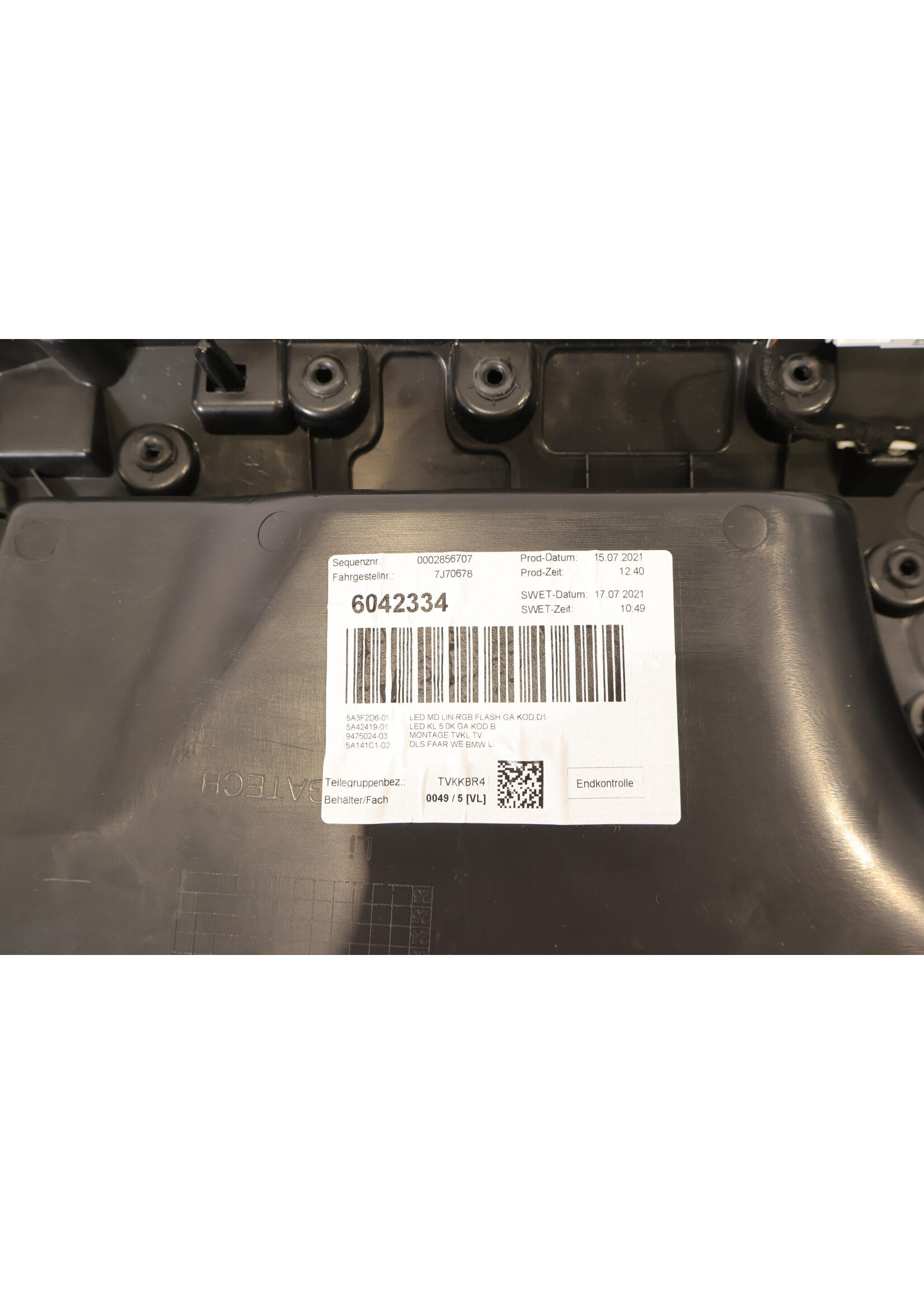 BMW BMW U06 2er Active Tourer Komplette Türverkleidung links vorne 5A53311 51415A53311