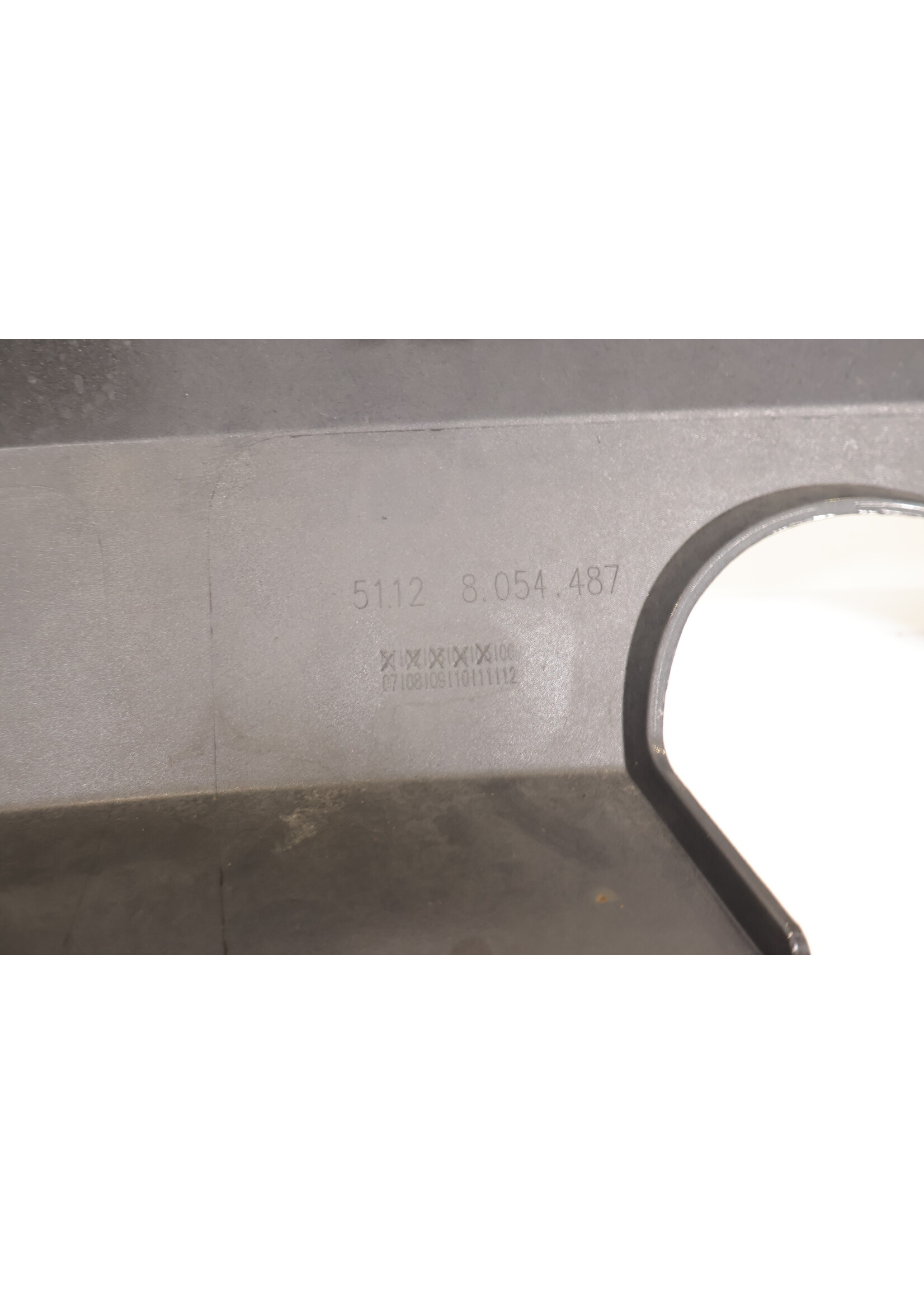 BMW BMW 4 Series F32 F33 F36 Diffuser / lower part trim rear bumper 8054487 51128054487