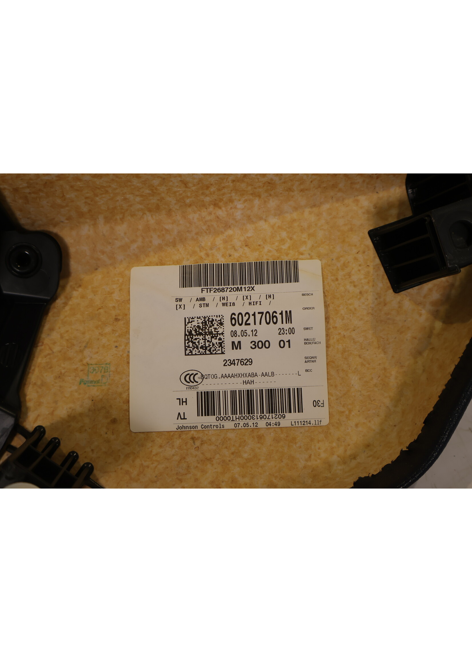 BMW BMW F30 F31 3 Serie Komplette Türverkleidung links hinten 2083451