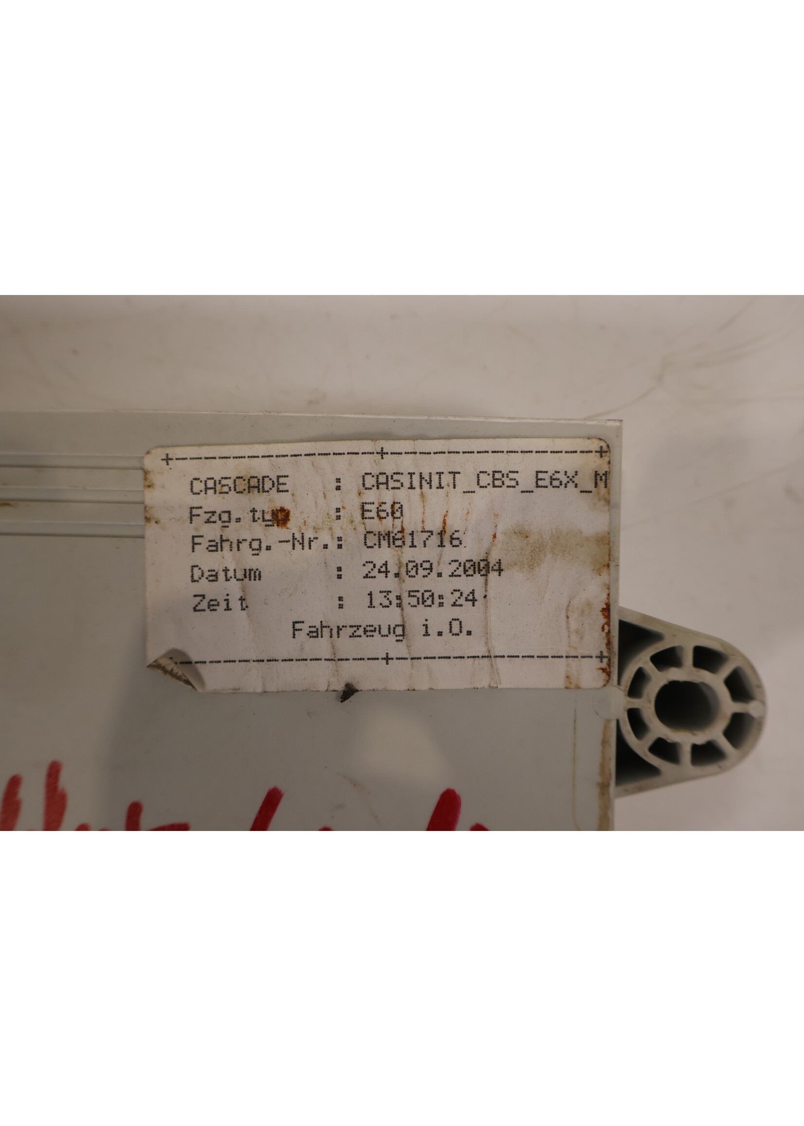 BMW BMW 5 Serie E60 E61 CAS Module 61356960978 6960978