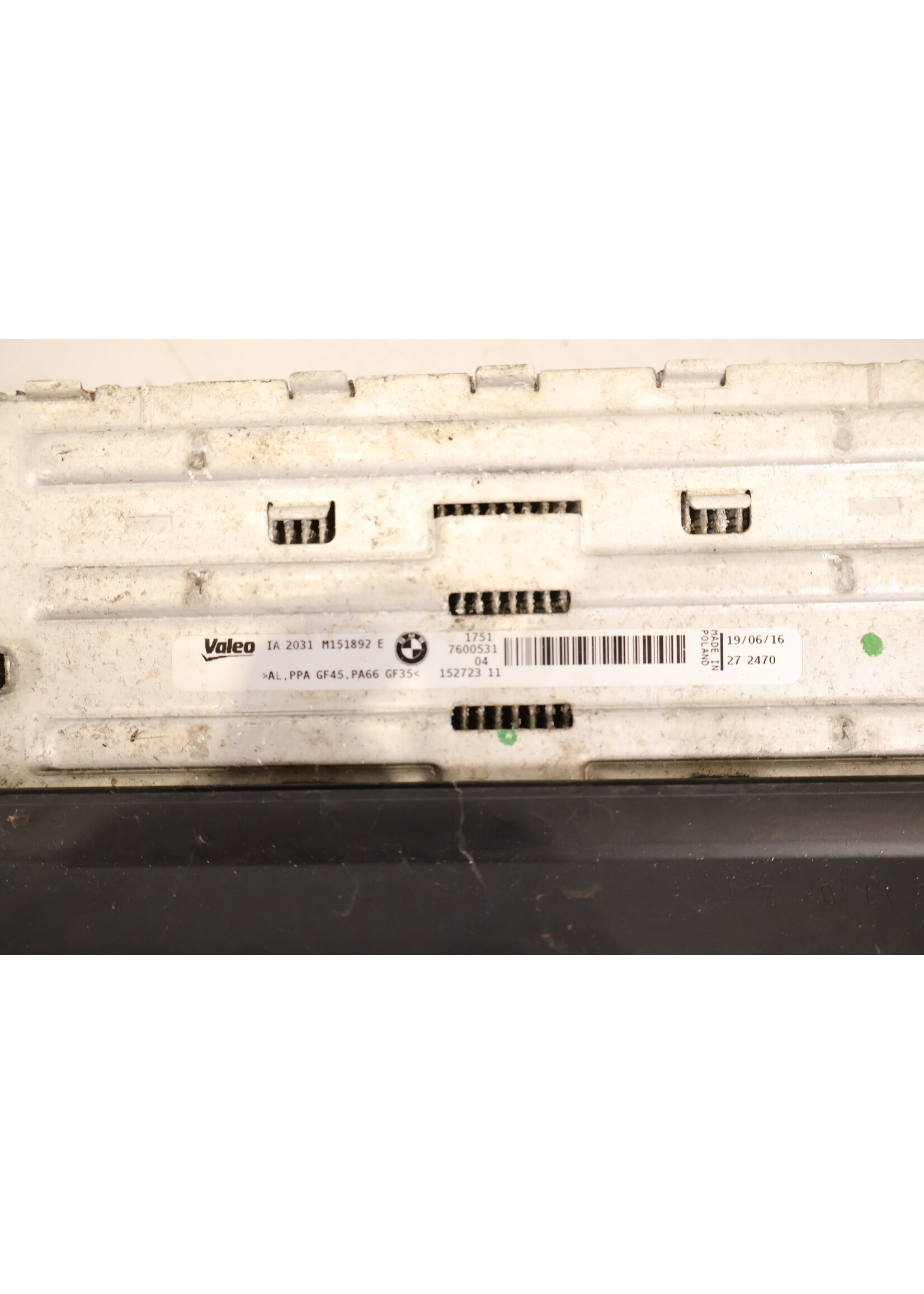 BMW BMW Fxx 35i N55 Originele intercooler 17517600531 7600531