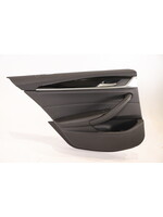 BMW BMW 5 Serie G31 Compleet deurpaneel links achter zwart leder